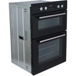 SIA DO102 60cm Black Built In Double Electric True Fan Oven With Digital Timer -Smart Home Appliance Store 65334829 3