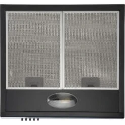 SIA STE50BL 50cm Black Slimline Visor Cooker Hood Kitchen Extractor Fan -Smart Home Appliance Store 65334836 3