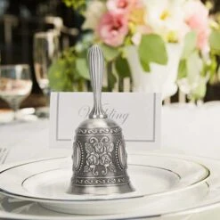 Agatige Hand Call Bell, Brass Bar Bell Reminder Bell Home Decor Service Call Bell For Dining Room Classroom Bar Service -Smart Home Appliance Store 68091227 4