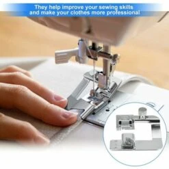 6 Pieces Presser Foot Sewing Machine Hemming Foot Sewing 4/8 6/8 8/8in Rolled Hem Presser Foot 3/4/6mm Foot -Smart Home Appliance Store 69438537 5