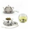 2Pcs Tea Infuser Teapot - Stainless Steel Infuser (Silver) -Smart Home Appliance Store 69623537 1