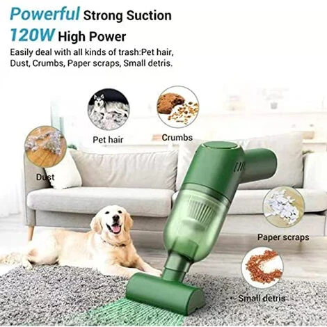 Handheld Vacuum Cleaner Cordless: Mini Rechargeable Hand Vacuum With Strong Suction, Portable Wet Dry Car Vacuum For Carpet Car 6 Handheld Vacuum Cleaner Cordless: Mini Rechargeable Hand Vacuum With Strong Suction, Portable Wet Dry Car Vacuum For Carpet Car - Image 4