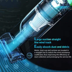 Handheld Vacuum Cleaner Cordless: Mini Rechargeable Hand Vacuum With Strong Suction, Portable Wet Dry Car Vacuum For Carpet Car 11 Handheld Vacuum Cleaner Cordless: Mini Rechargeable Hand Vacuum With Strong Suction, Portable Wet Dry Car Vacuum For Carpet Car -Smart Home Appliance Store 70411030 5