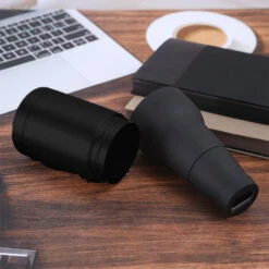 Vacuum Insulated Walled Stainless Steel 3-in-1 Beer / Soda Bottle And Can Cooler With Beer Opener BLACK -Smart Home Appliance Store 71284699 3