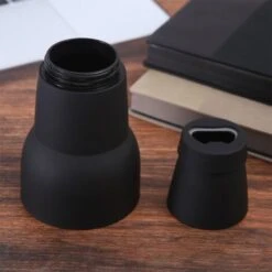 Vacuum Insulated Walled Stainless Steel 3-in-1 Beer / Soda Bottle And Can Cooler With Beer Opener BLACK -Smart Home Appliance Store 71284699 5