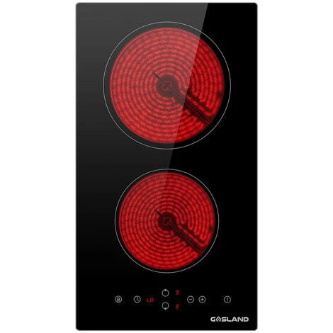 GASLAND Chef CH30BF 30cm Built-in Ceramic Hob, 2 Zones Electric Cooktop Sensor Touch Controls Timer Child Lock, 3kW 3 GASLAND Chef CH30BF 30cm Built-in Ceramic Hob, 2 Zones Electric Cooktop Sensor Touch Controls Timer Child Lock, 3kW