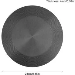 Heat Diffuser For Induction Hob, Defrost Plate, Energy Saving Diffuser, Gas Stove Aluminum (240mm4mm) -Smart Home Appliance Store 71963605 2