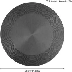 Heat Diffuser For Induction Hob, Defrost Plate, Energy Saving Diffuser, Gas Stove Aluminum (280mm6mm) -Smart Home Appliance Store 71973479 2