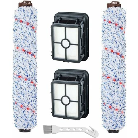 1868 Multi-Surface Roller Brush And 1866 Vacuum Filter For Bissell Vacuum Cleaner Replacement And Gentle Cleaning By Colorfullife. 2 Brush Roll 2 Vacuum Filter Compared To Parts 1608683 And 160-8683. 3 1868 Multi-Surface Roller Brush And 1866 Vacuum Filter For Bissell Vacuum Cleaner Replacement And Gentle Cleaning By Colorfullife. 2 Brush Roll 2 Vacuum Filter Compared To Parts 1608683 And 160-8683.