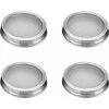 Pack Stainless Steel Sprouting Jar Lid Kit For Excellent Ventilation Wide Mouth Mason Jars Mason Jars For Making -Smart Home Appliance Store 72509571 1