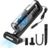 Powerful Car Vacuum Cleaner 5500pa Portable Handheld 100w Wet & Dry Use Rechargeable Home Car Vacuum Cleaner -Smart Home Appliance Store 74691961 1
