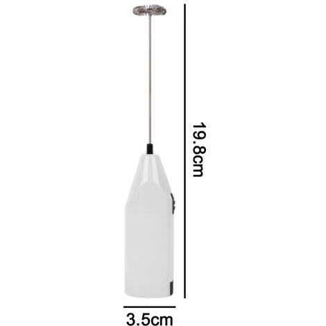 GDRHVFD Portable Battery Operated Milk Frothers - Electric Coffee Frother Whisk, Battery Powered Stirrer, Portable Milk Frother, Mini Blender For Bulletproof Coffee, Cappuccino, Latte, Frappe And Mat 4 GDRHVFD Portable Battery Operated Milk Frothers - Electric Coffee Frother Whisk, Battery Powered Stirrer, Portable Milk Frother, Mini Blender For Bulletproof Coffee, Cappuccino, Latte, Frappe And Mat - Image 2