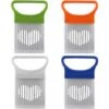 Slicer Onion Holder Assistant Food Slicer Fork Onion Holder Knife Stainless Steel Meat Needle Cutter Tomato Fruit Vegetable With Non-Slip Handle 4 Pieces -Smart Home Appliance Store 75327326 1