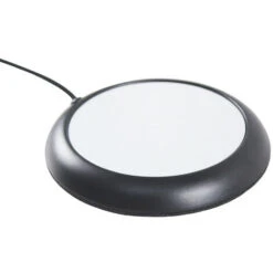 USB Coffee Mug Warmer, Wood Grain Cup Warmer Beverage Mug Heat Mat Water Milk Warmer Plate Black