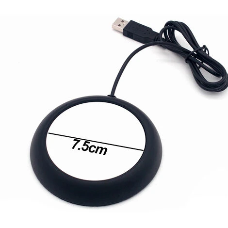 Coffee Mug Warmer For Desk Auto Shut Off USB, Electric Beverage Warmer For Coffee,Cocoa,Tea,Milk Matte Black 4 Coffee Mug Warmer For Desk Auto Shut Off USB, Electric Beverage Warmer For Coffee,Cocoa,Tea,Milk Matte Black - Image 2