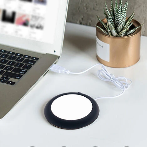 Coffee Mug Warmer For Desk Auto Shut Off USB, Electric Beverage Warmer For Coffee,Cocoa,Tea,Milk Matte Black 7 Coffee Mug Warmer For Desk Auto Shut Off USB, Electric Beverage Warmer For Coffee,Cocoa,Tea,Milk Matte Black - Image 5