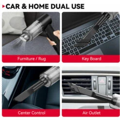 Foldable Powerful Car Vacuum Cleaner Wet&Dry Cordless Strong Handheld Cleaning -Smart Home Appliance Store 78057886 4