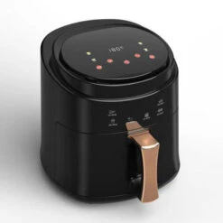 Livingandhome Black Hot Air Fryer Oven With Digital Controls For Kitchen -Smart Home Appliance Store 78428691 4