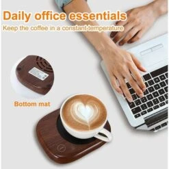 Cup Warmer For Coffee, Cocoa, Tea, Milk, Drinks, Cup Warmer With 3 Adjustable Temperature Settings (up To 149℉/65℃) -Smart Home Appliance Store 78705608 4