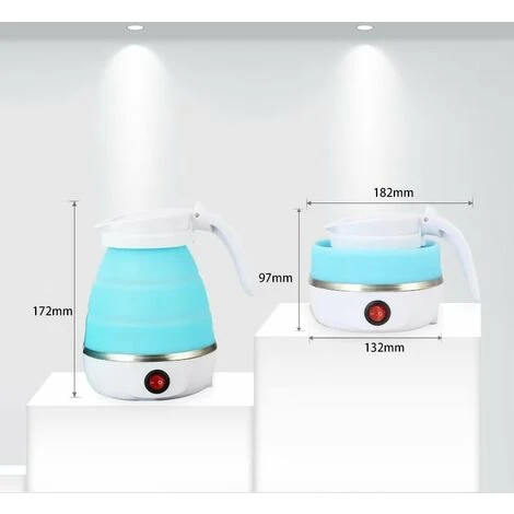 Travel Foldable Kettle Portable Silicone Storage Collapsible Boiler 4 Travel Foldable Kettle Portable Silicone Storage Collapsible Boiler - Image 2