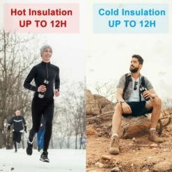 12 Oz Stainless Steel Thermos Smart Water Mug With LED Temperature Display -Smart Home Appliance Store 78707719 3