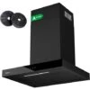 CIARRA 4 Speeds Class A++ 650m3/h Touch Control Chimney Cooker Hood 60cm -CD6102B -Smart Home Appliance Store 80920679 1