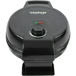 Schallen Black Electric 760W Waffle Maker Iron Machine Deep Cooking Non Stick Plates Adjustable Temperature Control -Smart Home Appliance Store 82401342 3