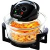 Schallen 17L 2 In 1 Deluxe Black & Glass Air Fryer Deep Fat Free Frying Healthy Halogen Cooker + Accessories Included -Smart Home Appliance Store 82401395 1