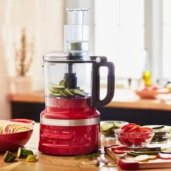 KitchenAid 1.7L Empire Red Food Processor -Smart Home Appliance Store 83666361 3
