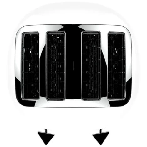 The Funky Appliance Company 4 Slice Toaster White 7 The Funky Appliance Company 4 Slice Toaster White - Image 5