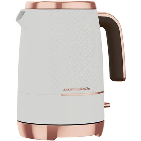 Beko Off White & Rose Gold Cosmopolis 1.7L Kettle & 4 Slice Toaster Set 4 Beko Off White & Rose Gold Cosmopolis 1.7L Kettle & 4 Slice Toaster Set - Image 2