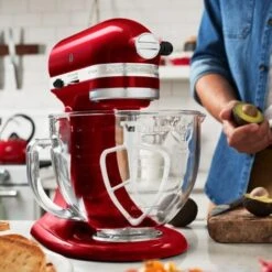 KitchenAid Artisan Mixer 156 Candy Apple With Glass Bowl With Free Gift -Smart Home Appliance Store 83671413 3