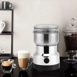 Electric Coffee Grinder Nuts And Grains Grinder, Stainless Steel Food Grinder Coffee Grinder And Electric Blender Grinder For Coffee Beans -Smart Home Appliance Store 83717655 3