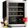 Klarstein Vinamour 16 Uno Wine Fridge 16 Bottles/42 Litres 5-18°C 41dB Glass -Smart Home Appliance Store 83740595 1