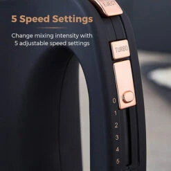 Tower Cavaletto Hand Mixer Black -Smart Home Appliance Store 87184006 5