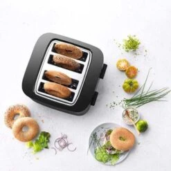 Zwilling Enfinigy Toaster 4 Short Slots Black -Smart Home Appliance Store 87184954 4