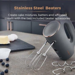 Tower Cavaletto Hand Mixer Grey -Smart Home Appliance Store 87184995 4