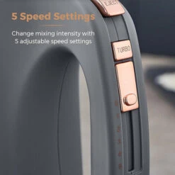 Tower Cavaletto Hand Mixer Grey -Smart Home Appliance Store 87184995 5