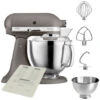 KitchenAid Artisan Mixer 185 Imperial Grey With Free Gift -Smart Home Appliance Store 87185302 1