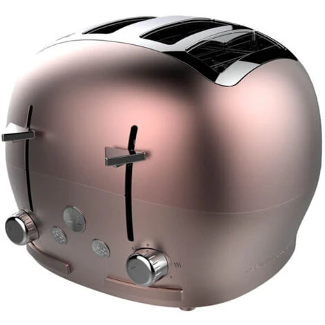 The Funky Appliance Company 1.7 Litre Kettle And 4 Slice Toaster Set Rose Gold Pink 5 The Funky Appliance Company 1.7 Litre Kettle And 4 Slice Toaster Set Rose Gold Pink - Image 3