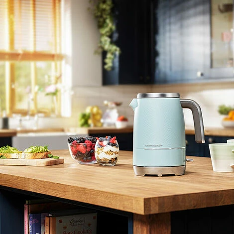 Beko Duck Egg Blue & Chrome Cosmopolis 1.7L Kettle 7 Beko Duck Egg Blue & Chrome Cosmopolis 1.7L Kettle - Image 5