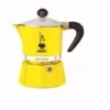 Bialetti Rainbow 3 Cup Coffee Maker Yellow -Smart Home Appliance Store 87187695 1