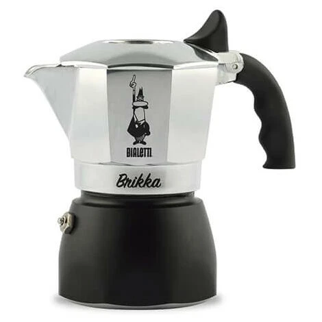 Bialetti Brikka 2 Cup Coffee Maker Black 3 Bialetti Brikka 2 Cup Coffee Maker Black