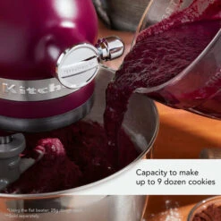 KitchenAid Artisan Mixer 195 Beetroot With Free Gift -Smart Home Appliance Store 87188088 4