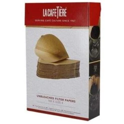 La Cafetiere Unbleached Filter Paper Size 4 100 Pc