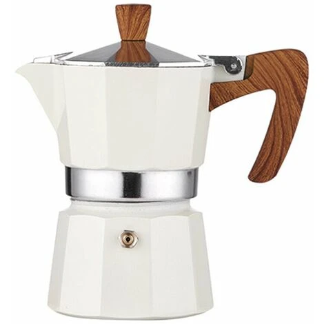 Classic Espresso Maker For Great Strong Flavored Espresso, Italian Style Aluminous Espresso Mocha Maker, Cuban And Greek Coffee Maker, Moka Pot, PercolatoBeige150 Brewer 3 Classic Espresso Maker For Great Strong Flavored Espresso, Italian Style Aluminous Espresso Mocha Maker, Cuban And Greek Coffee Maker, Moka Pot, PercolatoBeige150 Brewer