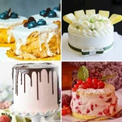 Set Of 3 Silicone Whisk,Kitchen Whisk,Pastry Whisk,Egg Mixer,Whisk And Mixer,Milk Beater,Manual Silicone Egg Beater (A) -Smart Home Appliance Store 87636720 4