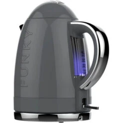 The Funky Appliance Company 1.7 Litre Kettle And 4 Slice Toaster Set Grey -Smart Home Appliance Store 88018714 3