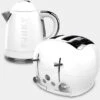 The Funky Appliance Company 1.7 Litre Kettle And 4 Slice Toaster Set White 2 The Funky Appliance Company 1.7 Litre Kettle And 4 Slice Toaster Set White -Smart Home Appliance Store 88019427 1