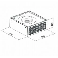 ViandPro - VP-CH4223B-EX Gemini 100 X 70cm Ceiling Hood With 1200m3/h External Motor -Smart Home Appliance Store 88551680 3